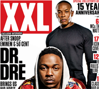 Dr. Dre и Kendrick Lamar на обложке 15 летия XXL