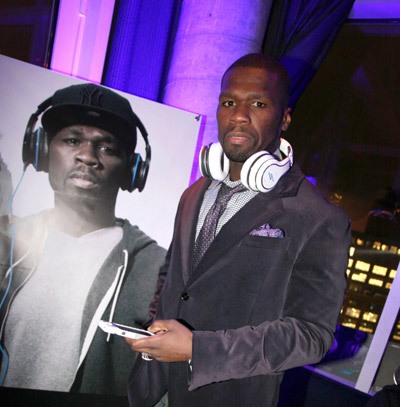 50 Cent отпраздновал запуск его наушников