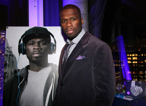 50 Cent отпраздновал запуск его наушников