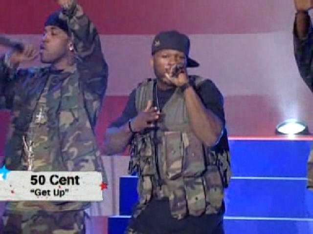 50 Cent - Get Up Live Concert for the Brave 2008