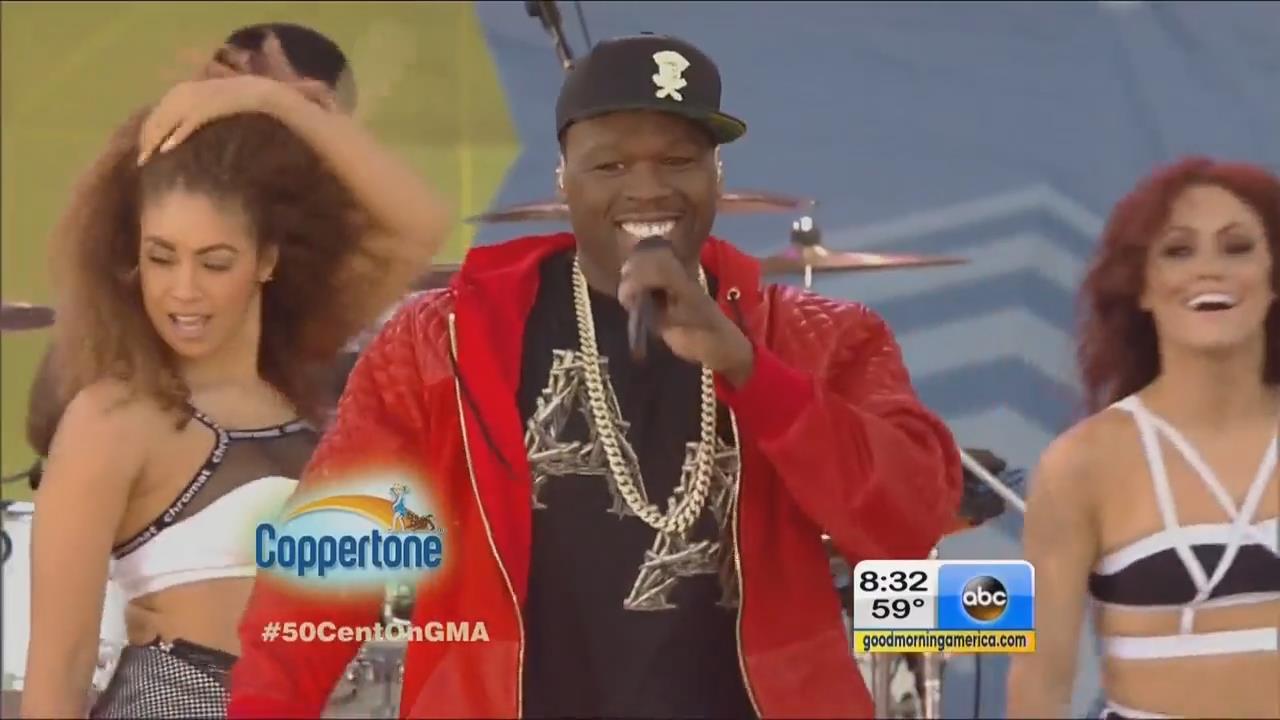 50 Cent - Good Morning America 2014 live