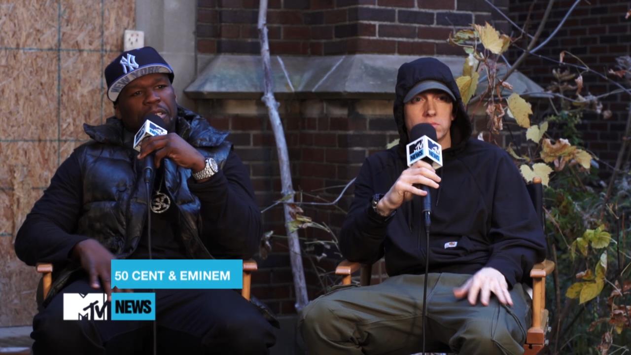 50 Cent & Eminem - Interview about 'My Life'