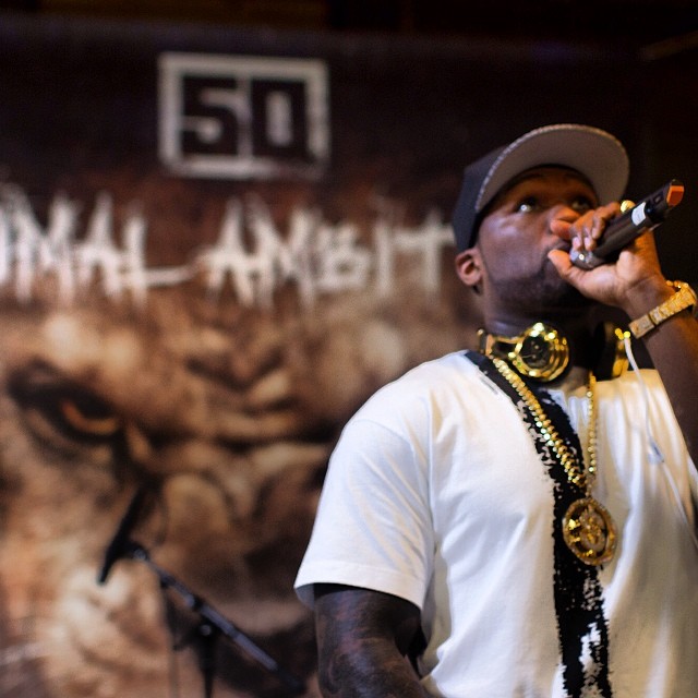 50 Cent на репетиции концерта SXSW 2014 Animal Ambition