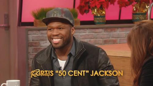 50 Cent on Rachael Ray Show 2013