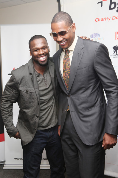 50 Cent и Carmelo Anthony