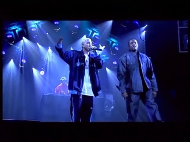 Dr. Dre & Eminem - Forgot About Dre live on Canal+ 2000