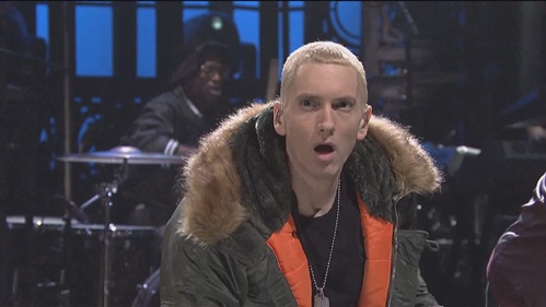 Eminem - Berzerk & Survival Live on SNL 2013