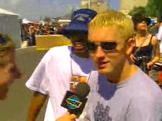Eminem - Warped Tour interview on Much 1999