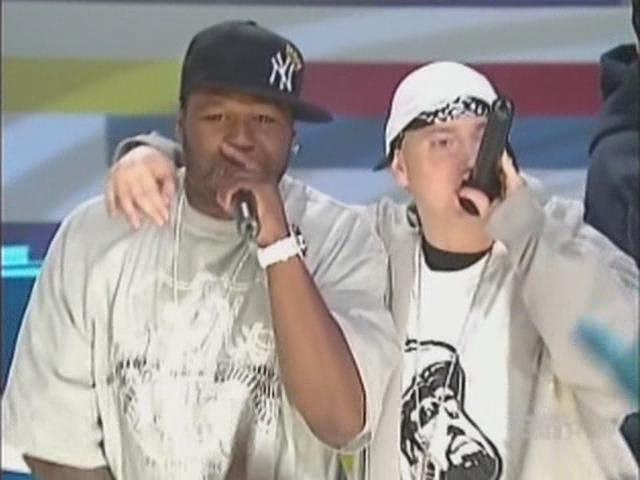 Eminem, 50 Cent, Lloyd Banks, Cashis - You Don't Know live BET 106 & Park