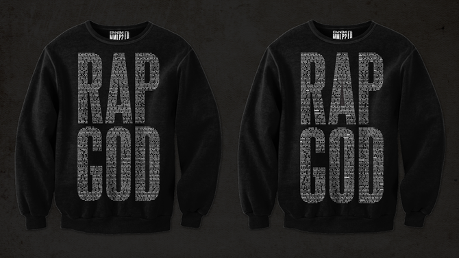Eminem: Кофты Rap God