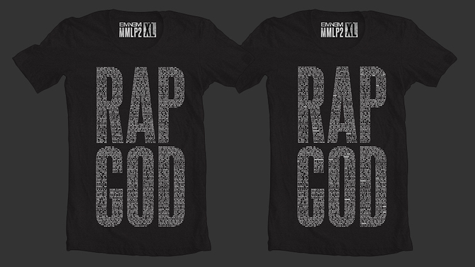 Eminem: Футболки Rap God