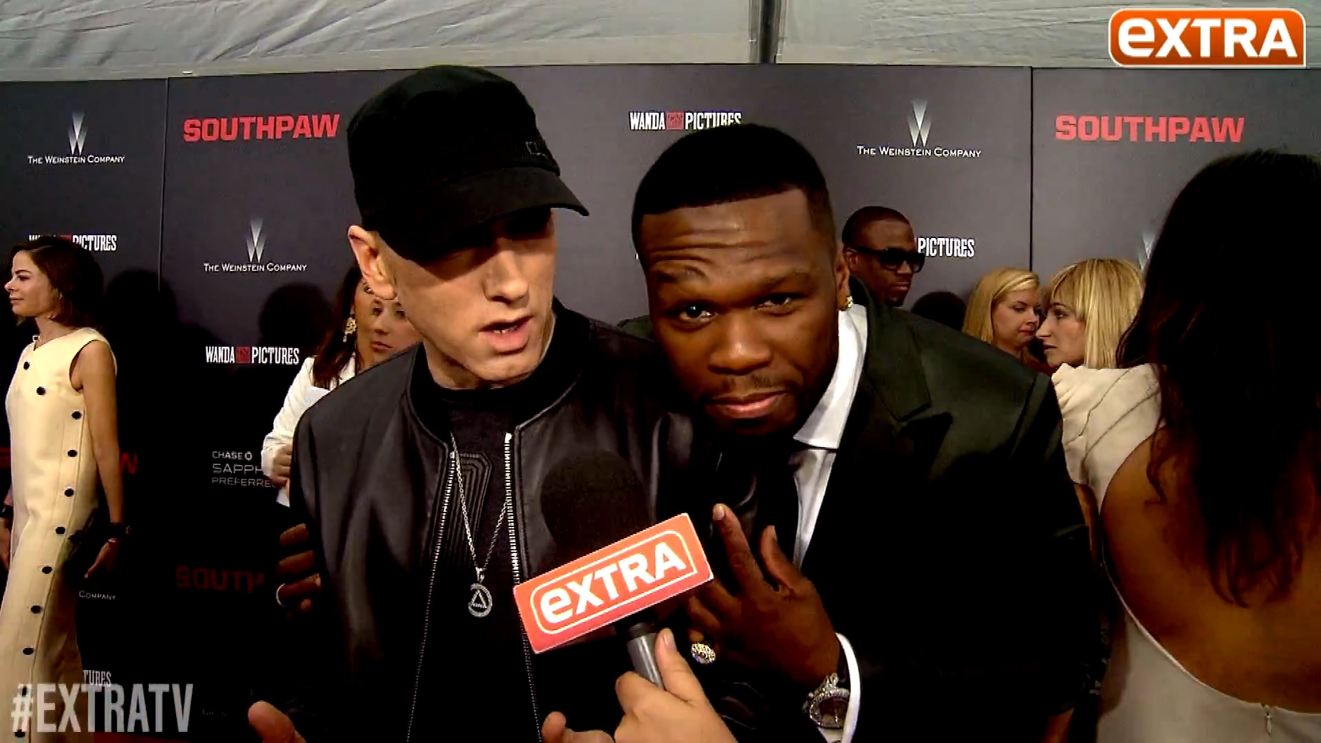 Eminem - в интервью о Southpaw врезался 50 Cent: Кто этот парень?