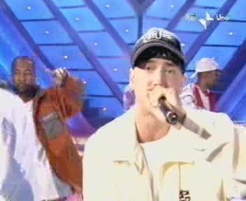 Eminem & D12 - I'm Back, Purple Pills, The Real Slim Shady live Sanremo Music Festival 2001