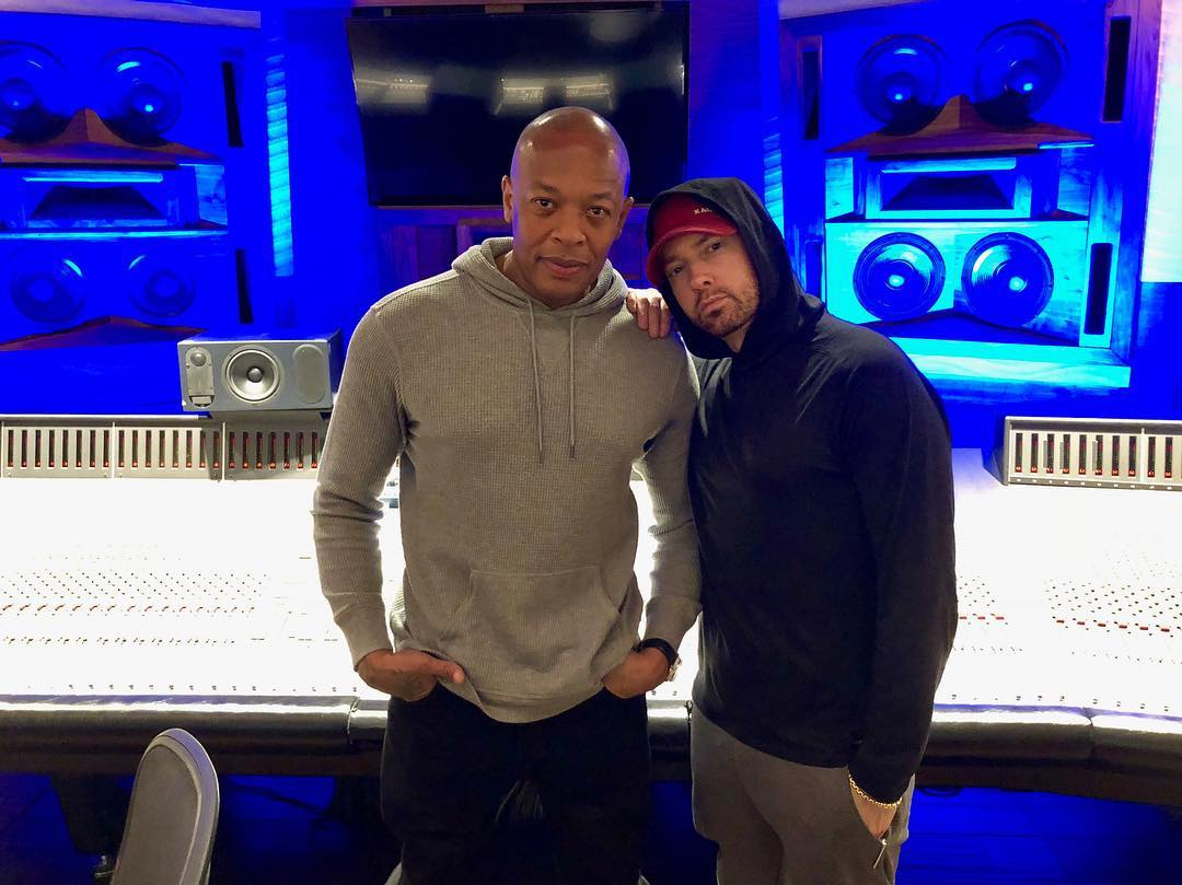 Eminem и Dr. Dre в студии - 2018!