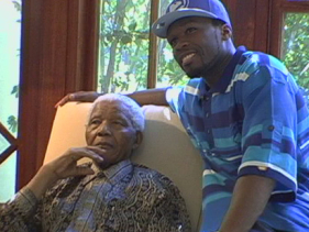 50 Cent рассказал о встрече с Нельсоном Манделой в 2008