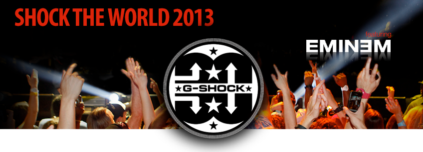 Shok The World 2013 with Eminem