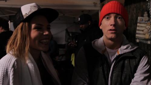 Skylar Grey & Eminem - Съемка Клипа Cmon Let Me Ride