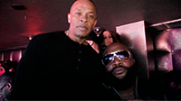 Dr. Dre и Rick Ross на вечеринке Beats By на CES 2013