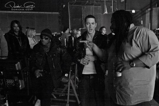 На Съемках: Birdman и Eminem - Lil Wayne’s “Drop The World”