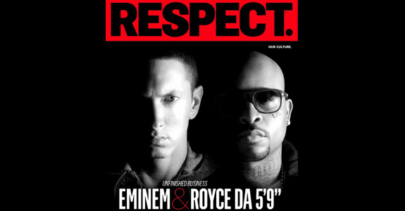 Eminem и Royce Da 5' 9" на обложке журнала RESPECT