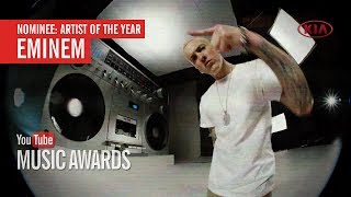 Eminem номинирован как "Артист года" на YouTube Music Awards 2013