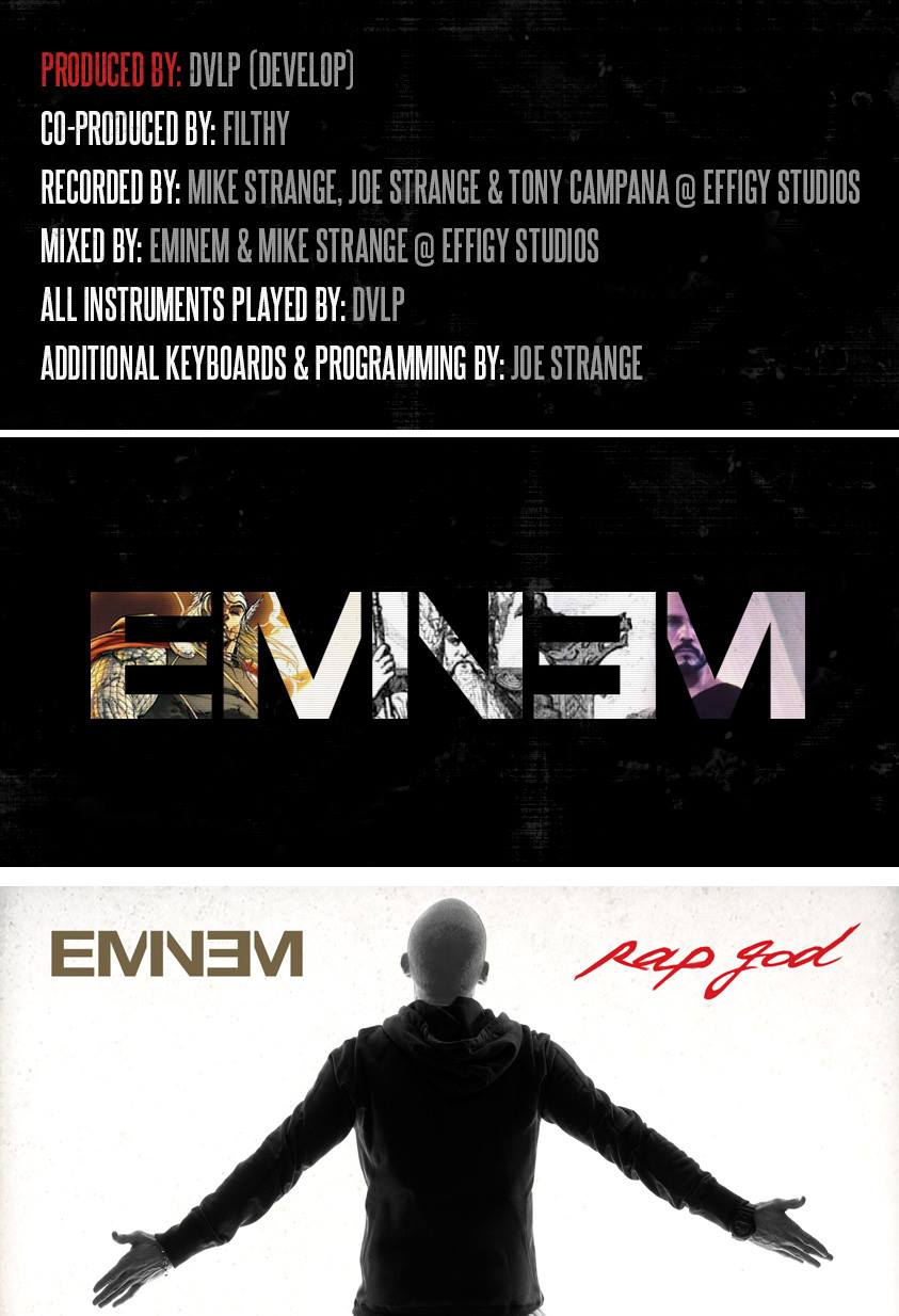 Eminem - кто создал сингл Rap God
