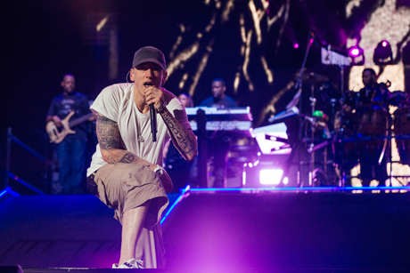 Eminem на первом концерте в Африке - 26 февраля, Кейптаун.