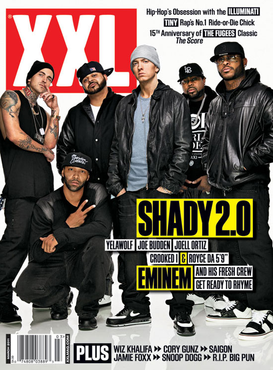 Eminem говорит о Shady 2.0 в XXL за март 2011