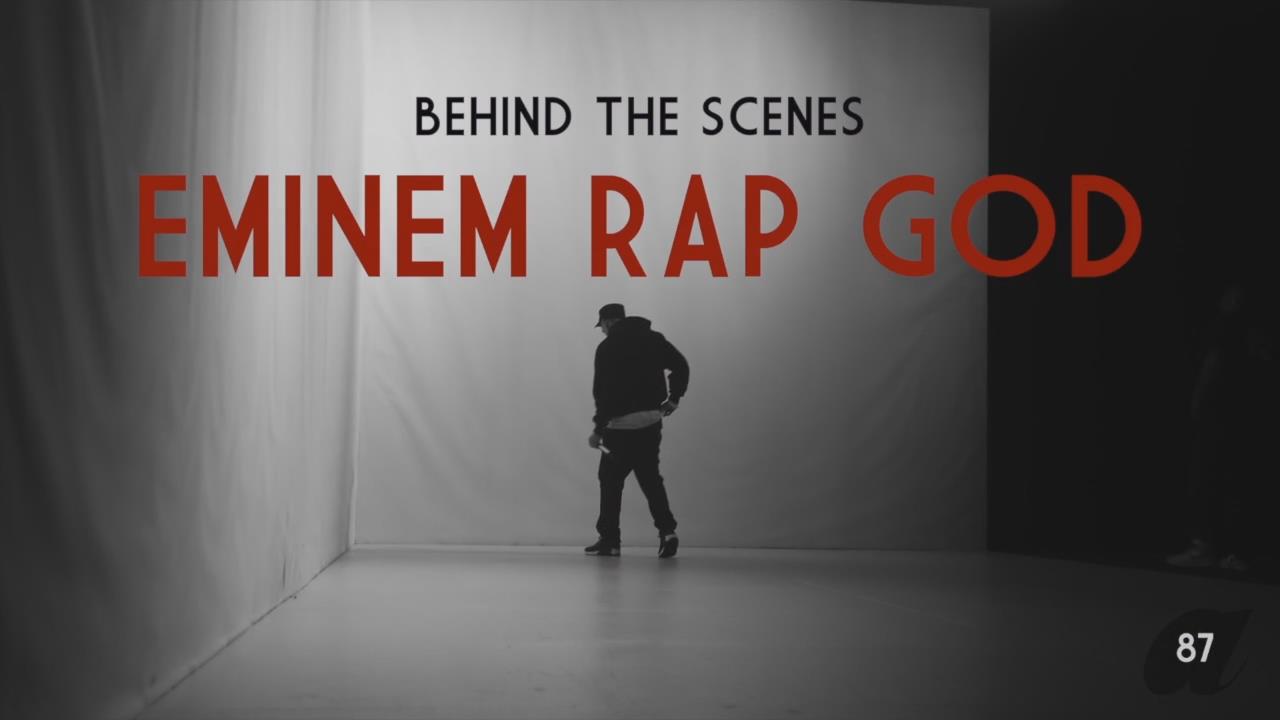 Eminem: Behind The Scenes of Live Music Video for Rap God